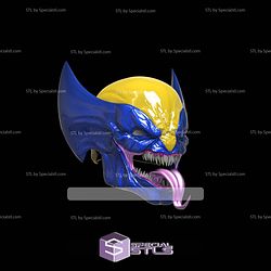 Cosplay STL Files Wolverine Venomized