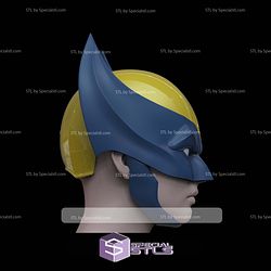 Cosplay STL Files Wolverine X23 Helmet