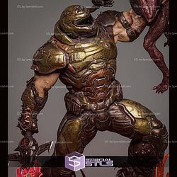 Doomslayer Diorama 2025 STL Files