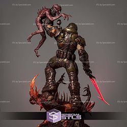 Doomslayer Diorama 2025 STL Files