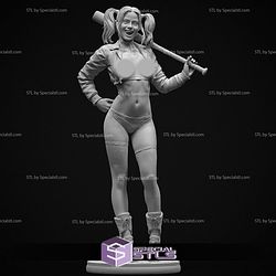 Harley Quinn NSFW with Baseball Bat STL Files