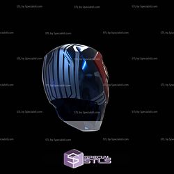 Cosplay STL Files Spiderman 2099 Helmet V3