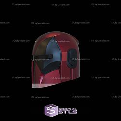 Cosplay STL Files Mandalorian Deadpool Helmet V2