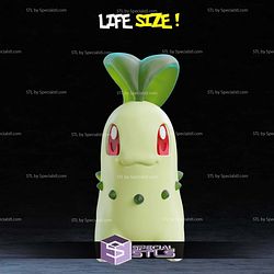 Life Size Chikorita Pokemon STL Files