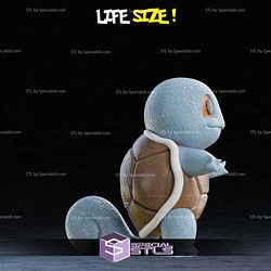 Life Size Realistic Squirtle STL Files