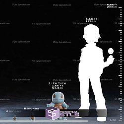 Life Size Realistic Squirtle STL Files