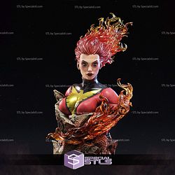 Phoenix Golden Fire Bust STL Files