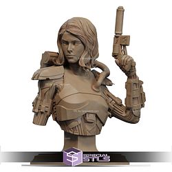 Shae Vizla Mandalorian Bust 3D Printer Files