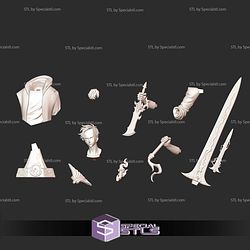 Sung Jin Woo Blue Sword Bust 3D Printer Files