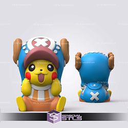 Super Basic Pokemon STL - Tony Chopper Pikachu V2