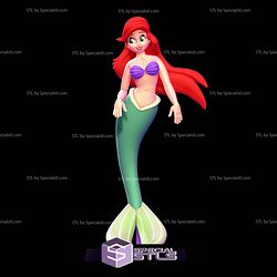 Super Basic STL - Ariel Mermaid