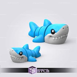 Super Basic STL - Flexi Baby Shark