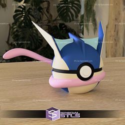 Super Basic STL - Greninja Pokeball