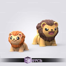 Super Basic STL - Lion