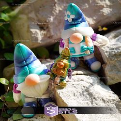 Super Basic STL - Mini Gnome Pair