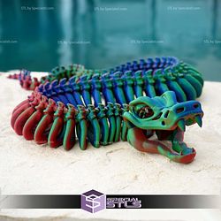 Super Basic STL - Skeleton Snake