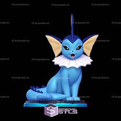 Super Basic STL - Vaporeon Pokemon