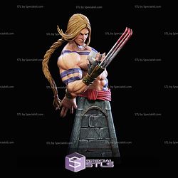 Vega Rose Street Fighter Bust 3D Printer Files