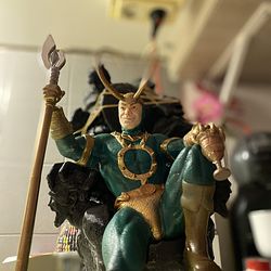 Loki on Throne
