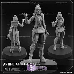 May 2025 Cyberpunk PapSikels Miniatures