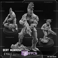 May 2025 Cyberpunk PapSikels Miniatures