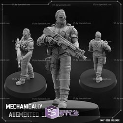 May 2025 Cyberpunk PapSikels Miniatures