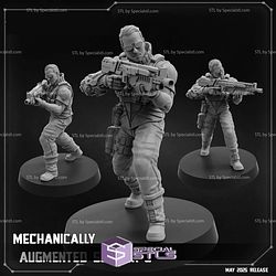 May 2025 Cyberpunk PapSikels Miniatures