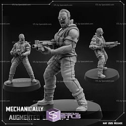 May 2025 Cyberpunk PapSikels Miniatures