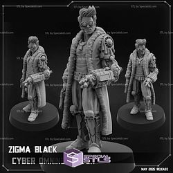 May 2025 Cyberpunk PapSikels Miniatures