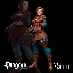 October 2021 Dungeon Pin-ups Miniatures