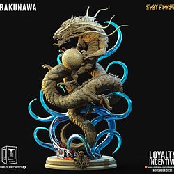 Bakunawa Loyalty Reward Clay Cyanide Miniatures