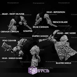 May 2025 Warmachine 3D Miniatures
