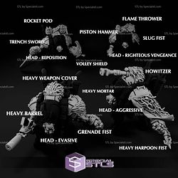 May 2025 Warmachine 3D Miniatures