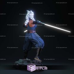 Ahsoka and Lightsaber STL Files