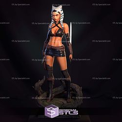 Ahsoka Tano Root Base 1-4 STL Files