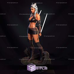 Ahsoka Tano Root Base 1-4 STL Files