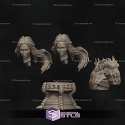 Aleehra Bust STL Files