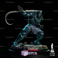 Alphonse Elric 1-10 STL Files