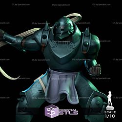 Alphonse Elric 1-10 STL Files