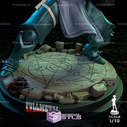 Alphonse Elric 1-10 STL Files