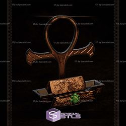 Ankh Phone Wall Holder STL Files