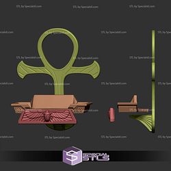 Ankh Phone Wall Holder STL Files