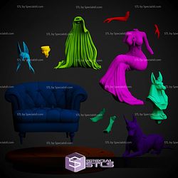 Anubis Queen and Dog STL Files