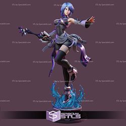 Aqua Kingdom Hearts Flying STL Files