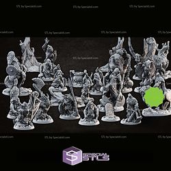 Arbiter Miniatures Desolate Plains Campaing STL Miniatures