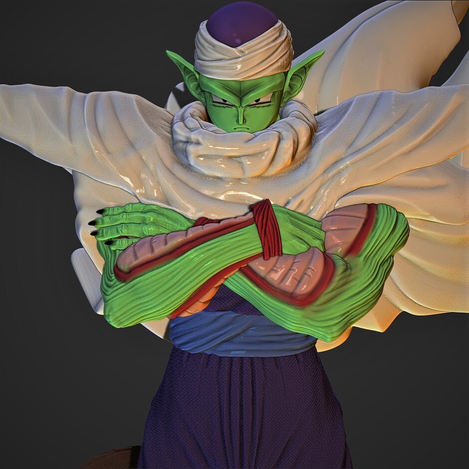 Piccolo Various Pose from Dragonball