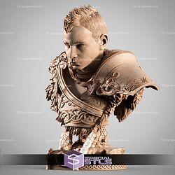 Atreus Portrait Bust STL Files