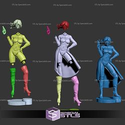 Baroness and Gun STL Files