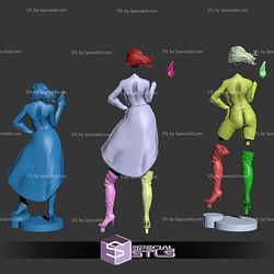 Baroness and Gun STL Files