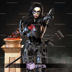 Baroness Pointing Gun STL Files